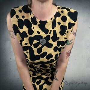 NWOT Lita by Ciara | Animal Print Muscle Shift Dress | S